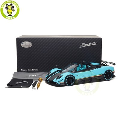Pagani Zonda Uno 1/18 スケールモデルミニカー 1/18 BBR & Almost Real Pagani Zonda Uno Coupe (Turquoise Blue