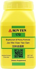 Sun Ten Bupleurum  Peony Formula Granules 100g 170 Jia Wei Xiao Yao San