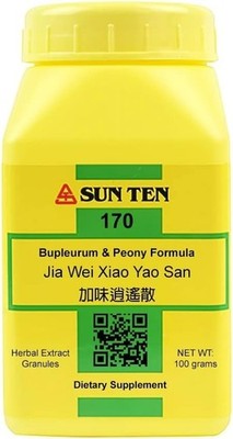 Sun Ten Bupleurum & Peony Formula Granules 100g (170) Jia Wei Xiao Yao San