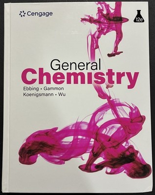9798214194400 General Chemistry 12e 12th Edition by Ebbing & Gammon NEW