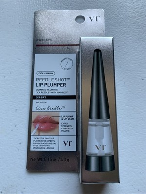 VT Cosmetics Reedle Shot Lip Plumper Spicy - Expert - 0.15 oz Exp. 05/2028 NEW