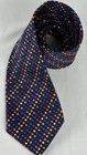 Turnbull Asser Rainbow Polka Dot 100% Silk Neck Tie Textured Handmade England