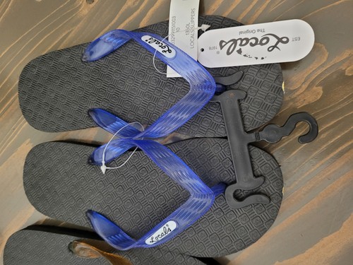 Two Locals Original Strap Slippa Flip Flops Hawaiian Sandals Size 10/10.5 New - Picture 2 of 8