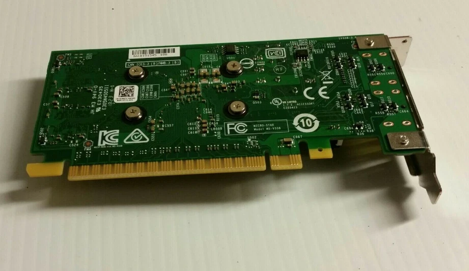 NEW Dell CNRTY NVIDIA GT 730 2 GB GDDR5 PCIe 2.0 Card Low Profile MS-V338 - Image 3 of 3