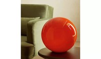 Habitat Caliban XL Globe Glass Lamp - Orange( available for collection only)