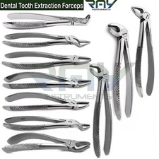 Tooth Extraction Forceps Dental Upper  Lower Premolar Teeth Extracting Pliers