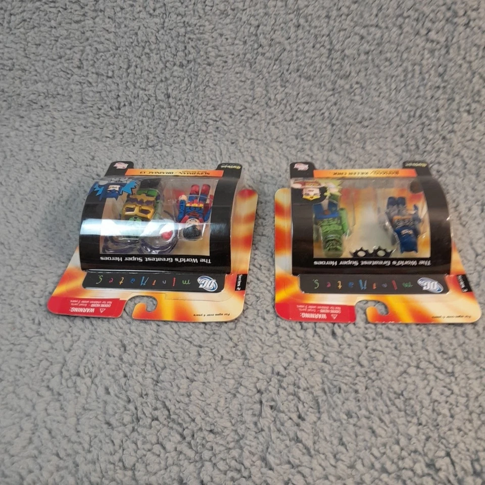 DC Minimates, SUPERMAN BATMAN CROC BRAINIAC 13 Figuras, Serie 2 y 3 Art Asylum Foto 3 de 4