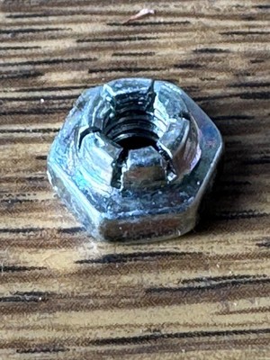 POLARIS NUT, 7541906, NEW OEM ATV, UTV, LOCK NUT.
