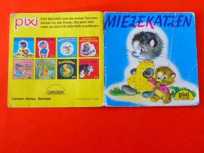 Pixi alt 503 **Miezekatzen** Mini Bilderbuch Kita, 3,4,5,6 Jahre,