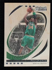 2006-07 Topps Trademark Moves Wood 70/75 Paul Pierce #44 HOF 0az1