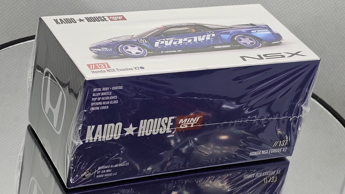 Mini GT x Kaido House 1:64 Honda Acura NSX Evasive V2 KHMG137