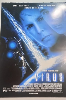 Filmplakat VIRUS A1 Kinoposter Jamie Lee Curtis Donald Sutherland