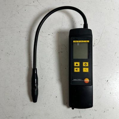 Testo 316-2 (0632.3162) Black Digital Gas Leak Detector for CH4 C3H8 H2