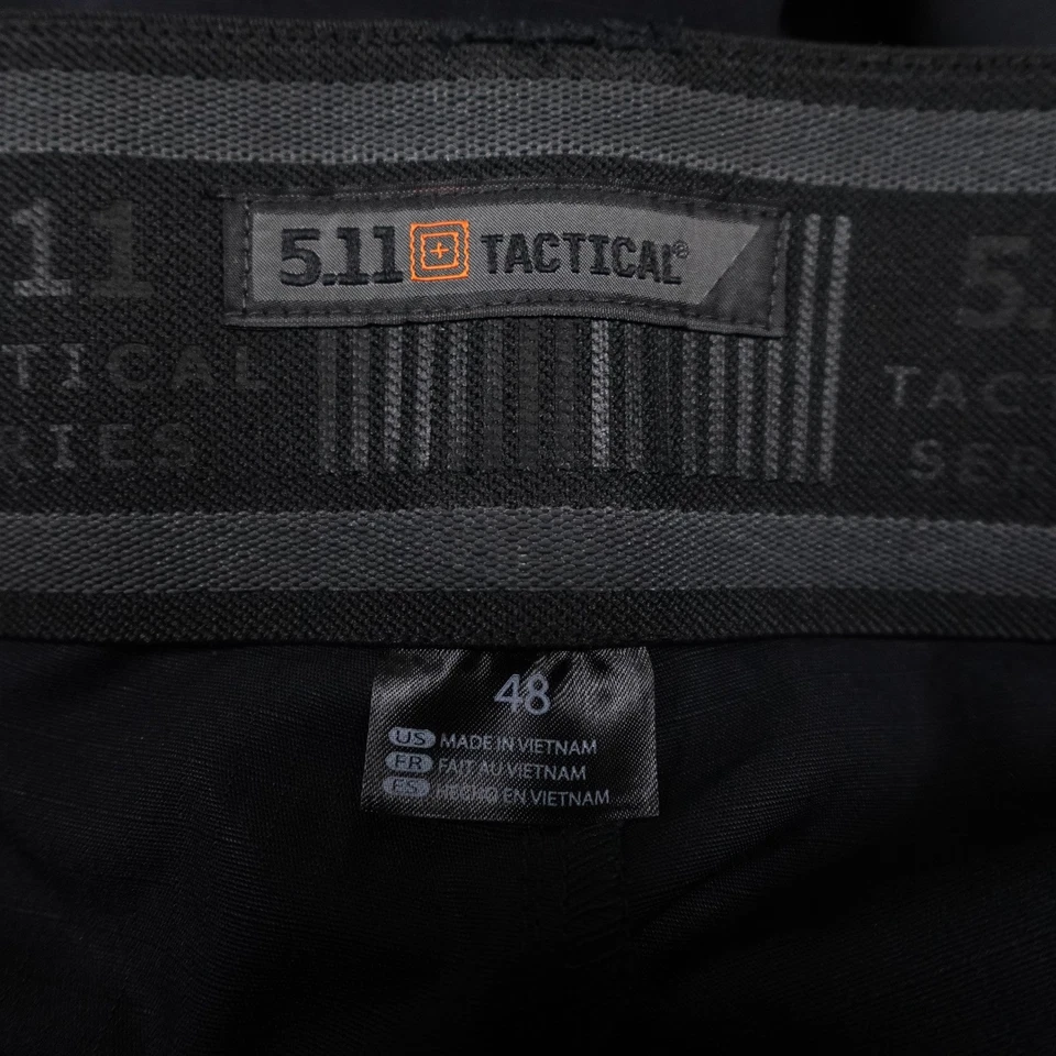 5.11 Tactical Taclite PDU B-Class Pants Men's 48x30 Midnight Navy Teflon Cargo - Image 3 of 4