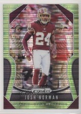 2019 Panini Prizm Neon Green Pulsar Prizm Josh Norman #66 6f5