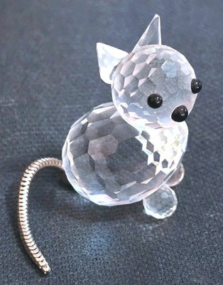 Older SWAROVSKI Crystal Mini Figurine Kitty Cat | eBay