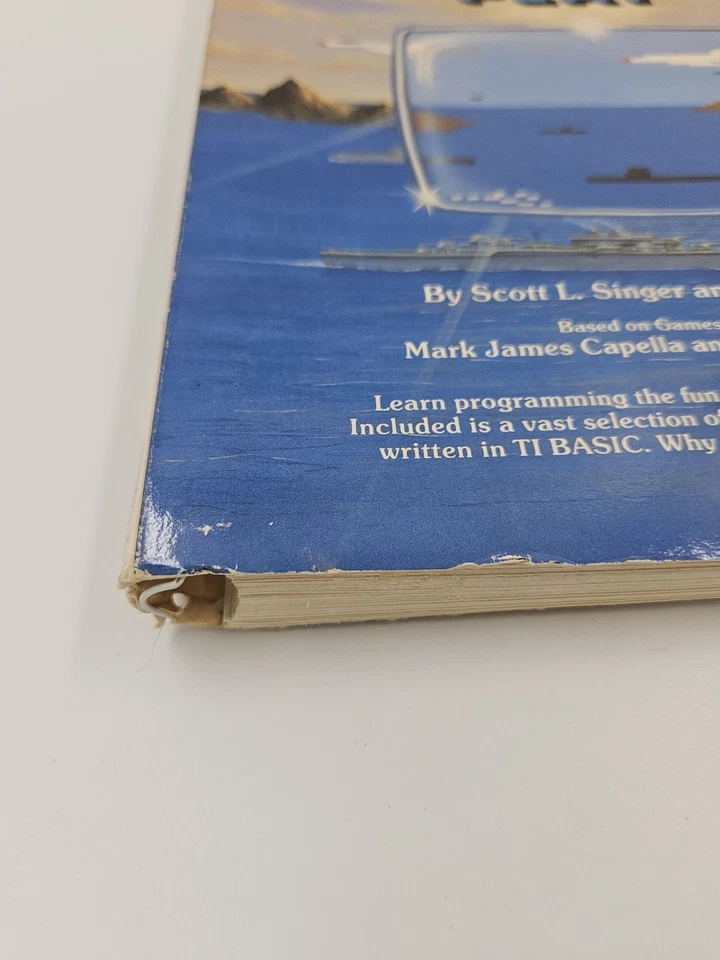 TI-99/4A 99/4 Book GAMES TI's PLAY by Scott Singer & Tony Bartels DATAMOST - Image 2 of 4