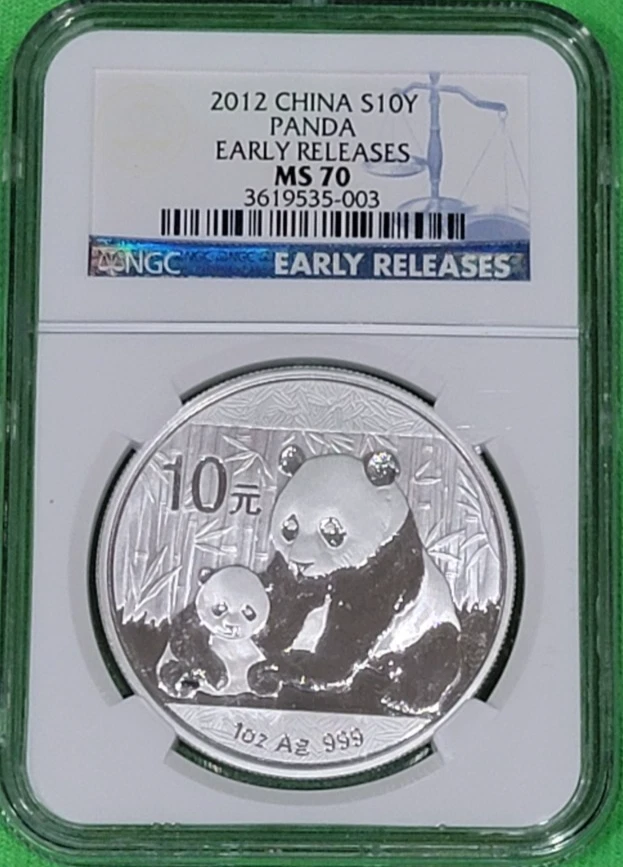 Chinese Panda NGC 2012 Silver Bullion Coins for sale | eBay