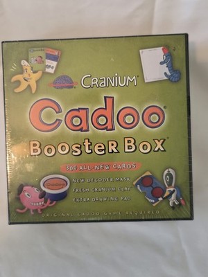 Cranium Cadoo Booster Box Expansion 300 Cards, Decoder Mask, Clay, Drawing Pad