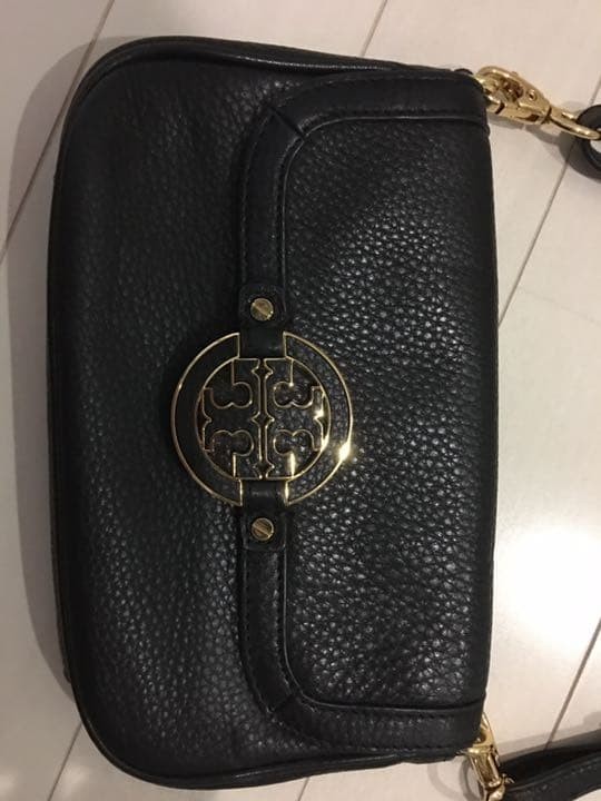 Tory Burch Shoulder Bag Crossbody Leather Black Women's From Japan thumbnail 23