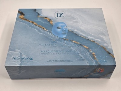 Below Zero Glacier Ice Age Defying Face Pad Masks 16 Masks Brand New, Sealed!