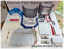 Playmobil 4819 Rescue Fire Station Partial Se...