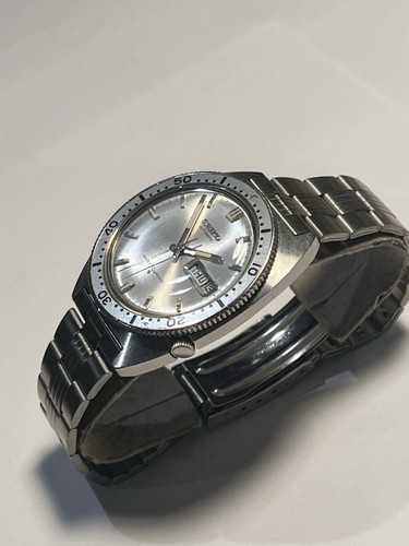 SEIKO VERY RARE VINTAGE SPORT DIVER, 6106-8109, SILVER DIAL, SS, VERY GOOD - Picture 3 of 13