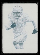 2014 Panini Prestige Donnie Avery #87 Cyan Printing Plate 1/1 Chiefs UX7747