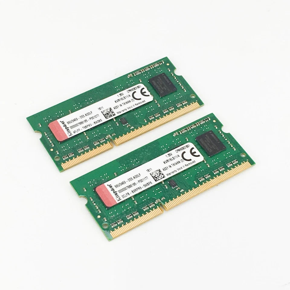 Kingston Laptop RAM PC3L 12800 DDR3L 1600Mhz SODIMM 4GB 8GB 16GB - Image 2 of 4