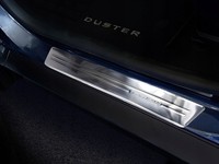 Schwellerleisten FüR Dacia Duster II 2018-2024 Edelstahl Einstiegsleisten