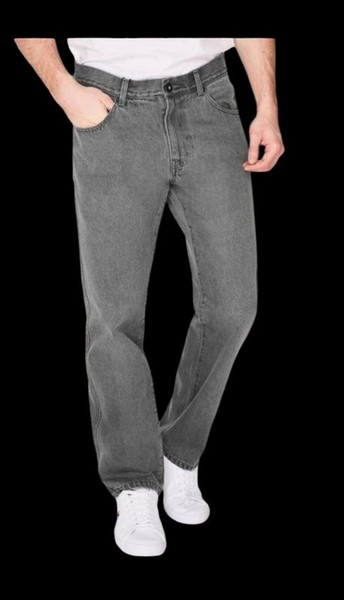 Men Pierre Cardin Jeans Grey Denim M