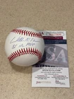 Willie McGee signed OML baseball w/ 85 NL MVP ** JSA **