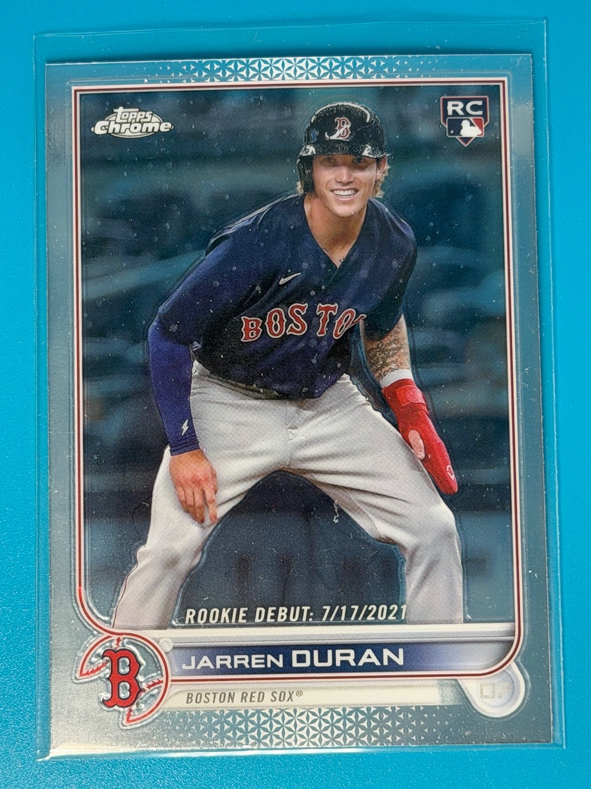 2022 Topps Chrome Update Series - Rookie Debut Jarren Duran #USC70 (RC)