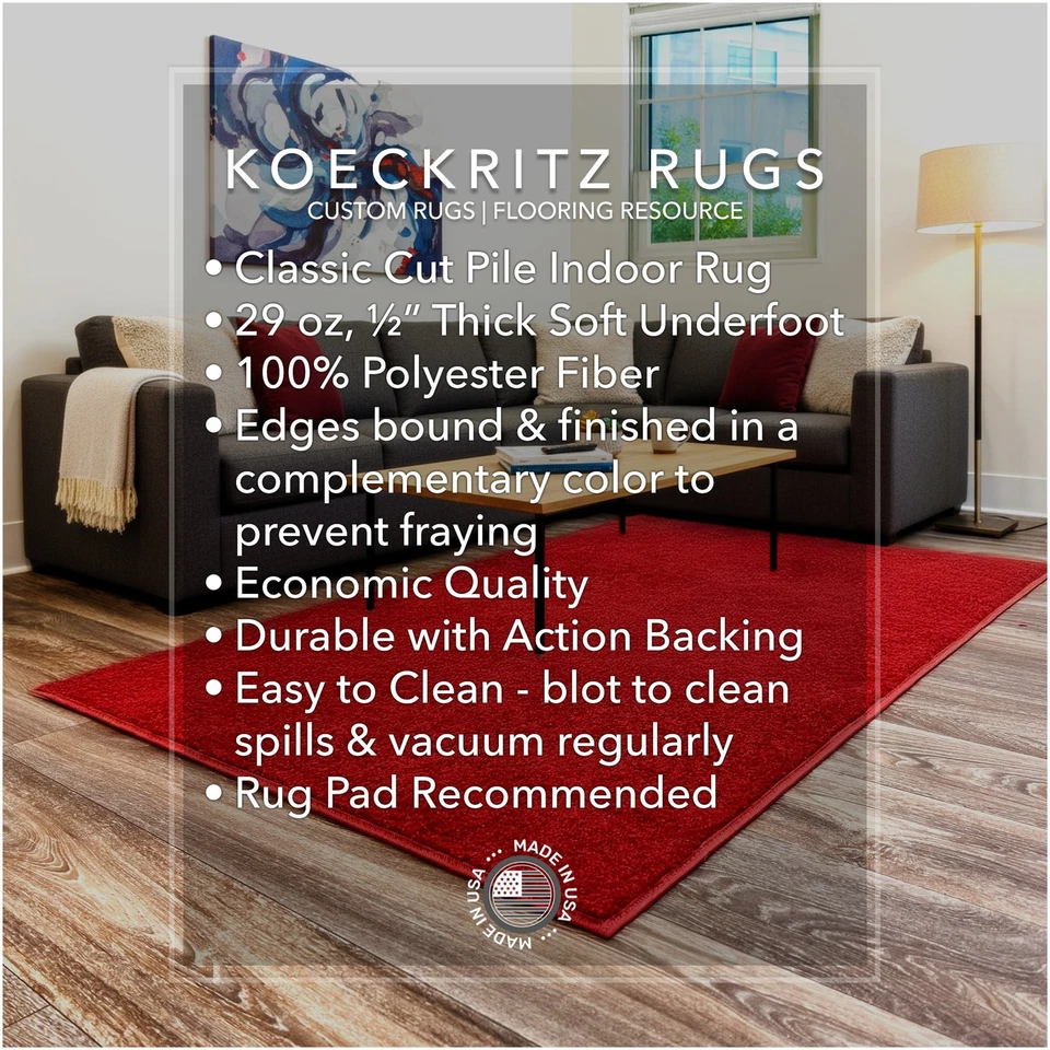 Koeckritz Jewel Tones Ayuda para Perros Alfombra Escaleras Pisadas para Mascotas, 1/2" de Grosor Foto 4 de 4