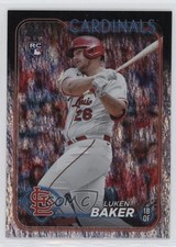 2024 Topps Complete Set Foilboard 5/265 Luken Baker #207 1gt6