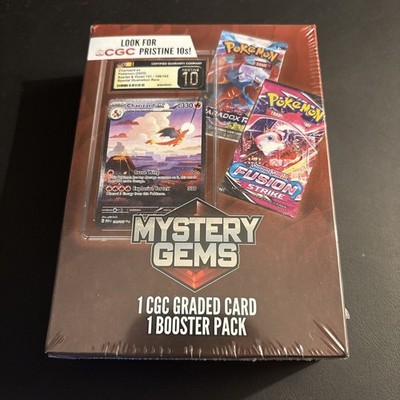 Pokemon TCG: Mystery Gems 2025 - 1 Graded Card, 1 Booster Pack | eBay