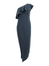 Calvin Klein Women's One-Shoulder Poly Dress