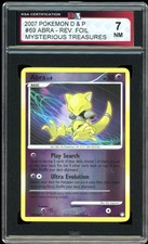 2007 Pokemon Mysterious Treasures #69 Abra Reverse Holo KSA 7 NM on eBay
