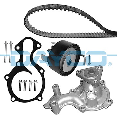 WASSERPUMPE + ZAHNRIEMENSATZ FÜR FORD FIESTA VII (HJ, HF) - DAYCO KBIOWP020