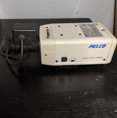 Pelco CC3300-2 Color CCTV Security Camera Sony Japan w/ Lens Untested