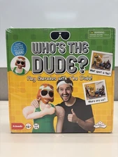 Who's The Dude Charades Game Includes Life Size Inflatable Dude SEALED Lebowski