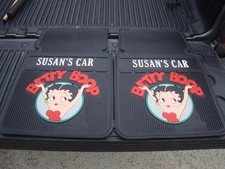 2 Betty Boop Universal Rubber Car Floor Mats Front Set Susans Car
