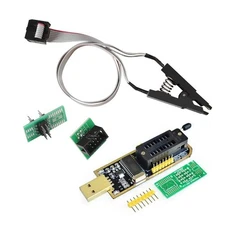 Aitrip Ch341A 24 25 Series Eeprom Flash Bios Usb Programmer + Soic8 Clip