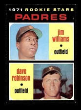 1971 Topps #262 Jim Williams/Dave Robinson Padres Rookies EX/EX+ X3697785
