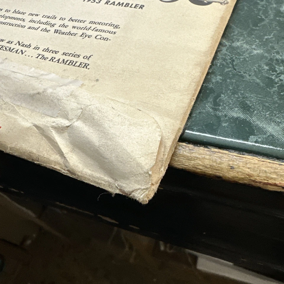 1953 Nash Motors 3-in-1 Dealer Promo Paper Model Kit – Sealed Unopened - Image 3 of 4