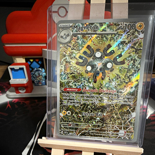 Pokemon TCG Magneton #159 EX Scarlet and Violet Black Star Promo 70HP