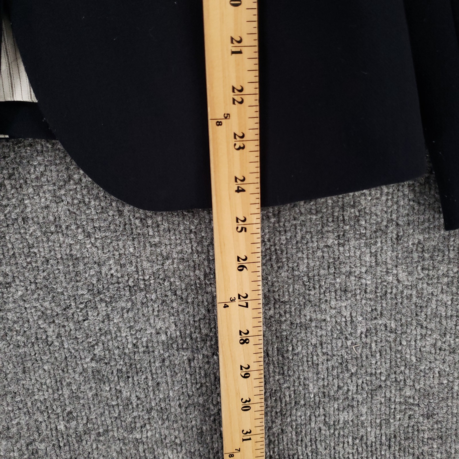 Zara Basic Collection Blazer Womens Small Navy Bl… - image 4