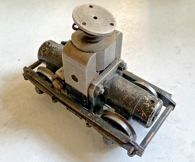 Bassett Lowke/Bonds Motor Drehgestell Spur O 2/3 Schienen.