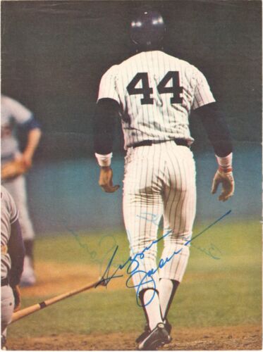 JSA LOA Tri Signed Page Reggie Jackson Auto Billy Martin Auto Tommy Lasorda Auto - Picture 3 of 5
