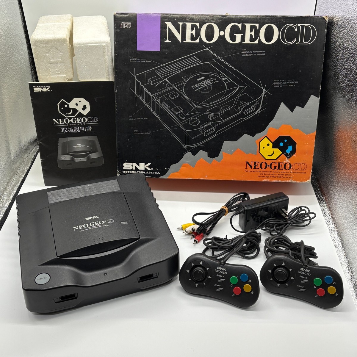 【最新入荷】 SNK Neo Geo CD Pro-Gear Spec console Rare NEOGEO Box ネオジオ